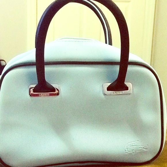 lacoste blue bag